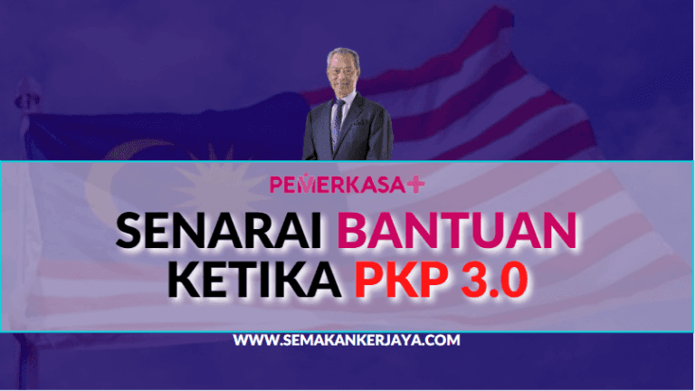 Senarai Bantuan Ketika Pkp Semakan Kerjaya