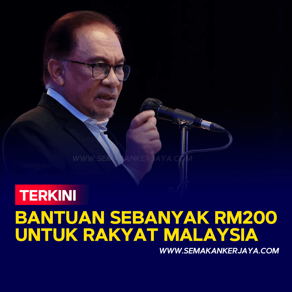 RASMI Bantuan Sebanyak RM200 Untuk Rakyat Malaysia Semakan Kerjaya