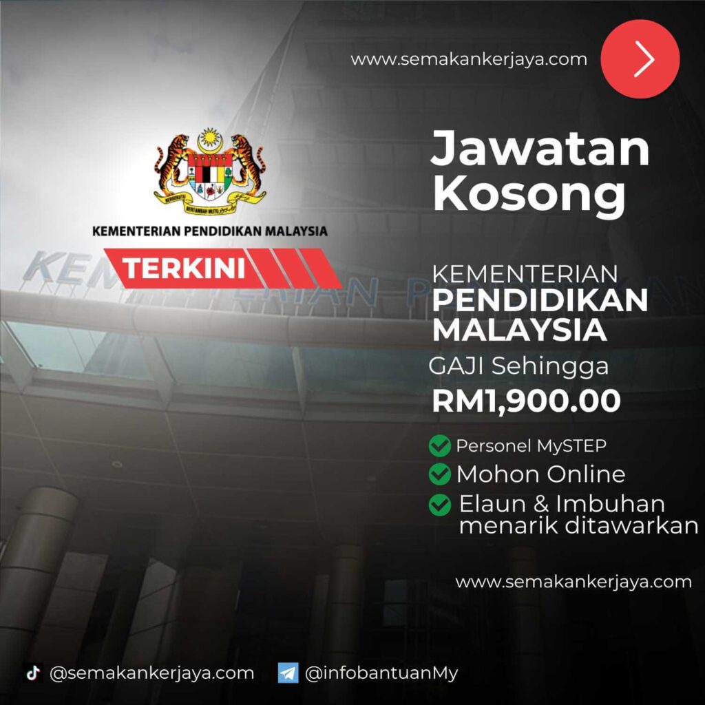 Jawatan Kosong Kementerian Pendidikan Malaysia Tahun 2023 ~ Kekosongan ...