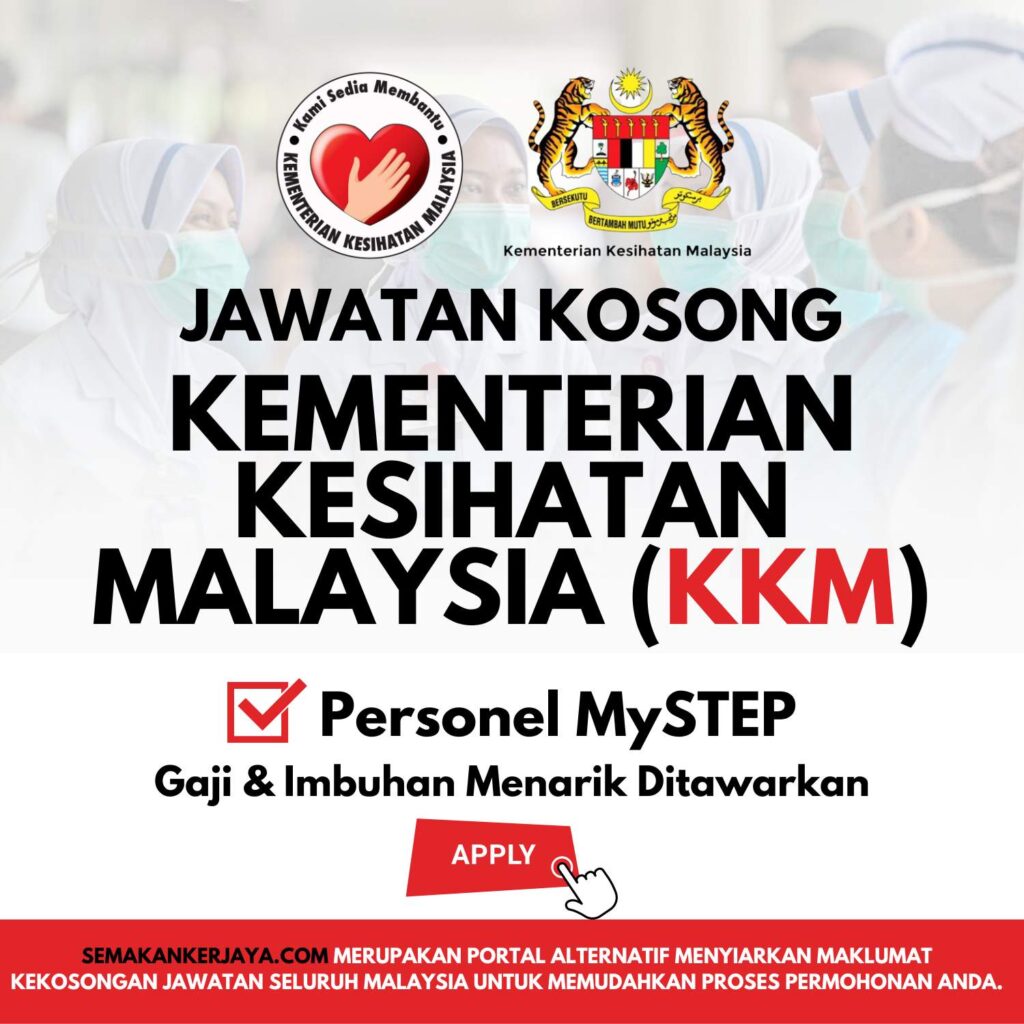 Jawatan Kosong KKM 2023 ~ Personel MySTEP - Semakan Kerjaya