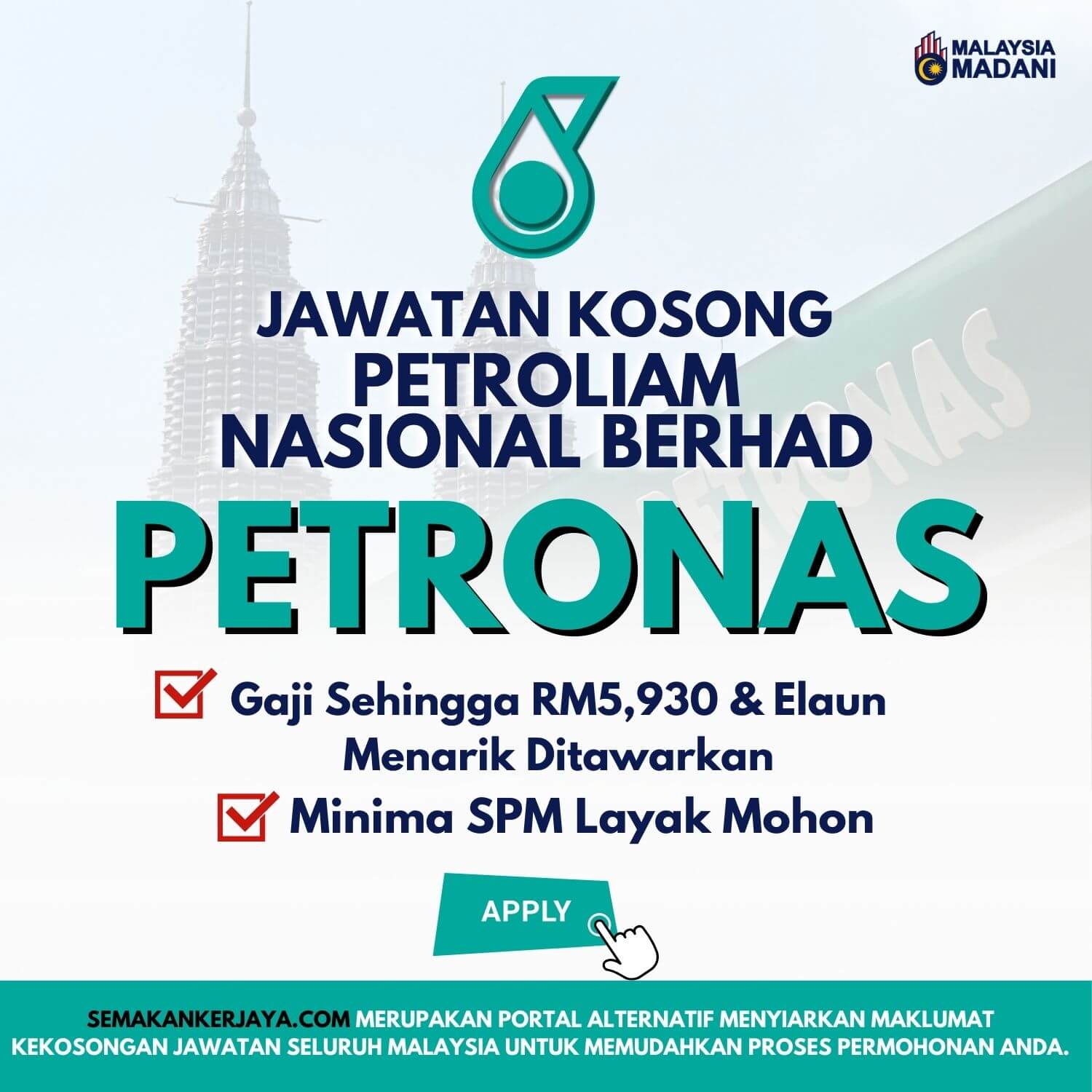 Jawatan Kosong Petronas
