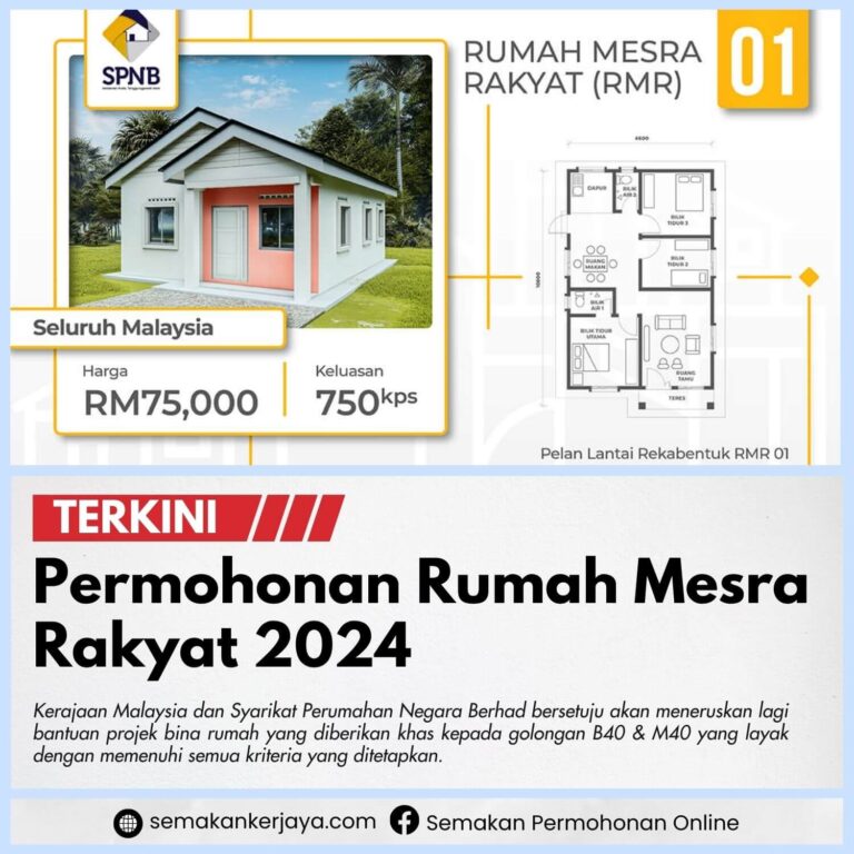 Permohonan Rumah Mesra Rakyat Semakan Kerjaya