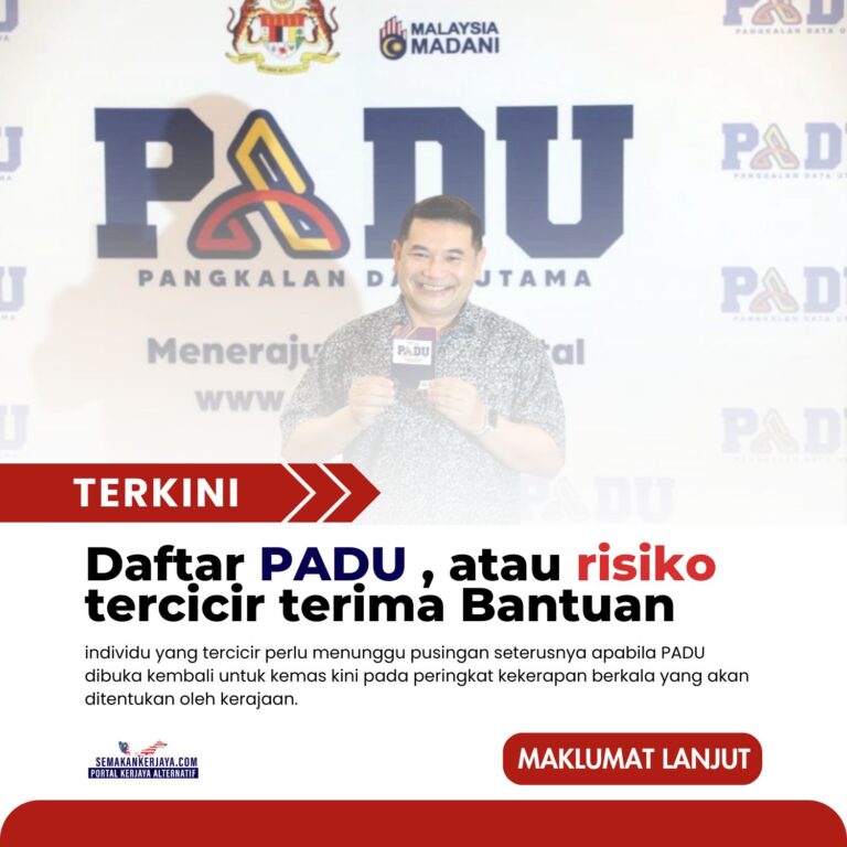 Terkini : Cara Daftar PADU & Kemaskini Data 2024 - SemakanKerjaya