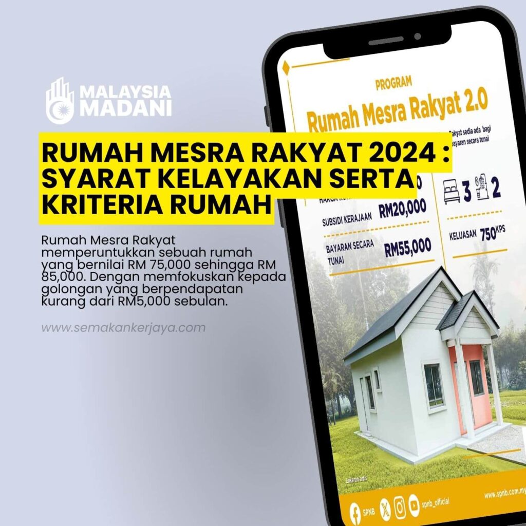 Cara Mohon Rumah Mesra Rakyat 2024 : Syarat Kelayakan Serta Kriteria ...