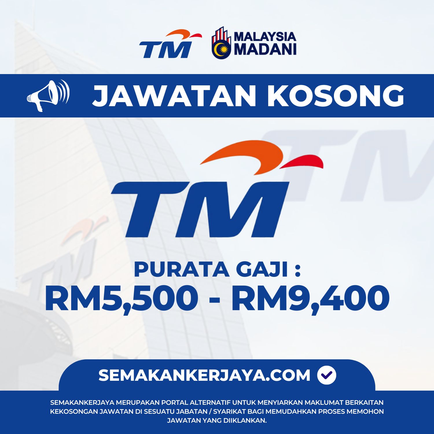 Jawatan Kosong TM