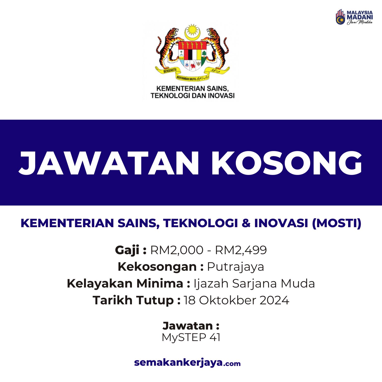 Jawatan Kosong