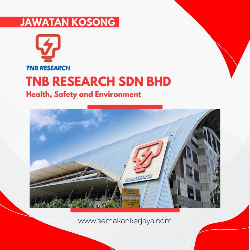 Jawatan Kosong Tnb Research Sdn Bhd Mohon Sebelum Disember